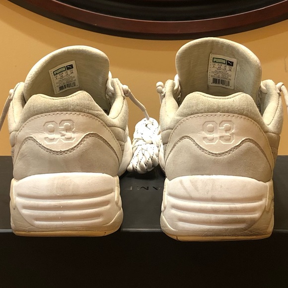 Puma x STAMPD R698 Whisper White Unisex Sneakers - Picture 2 of 8